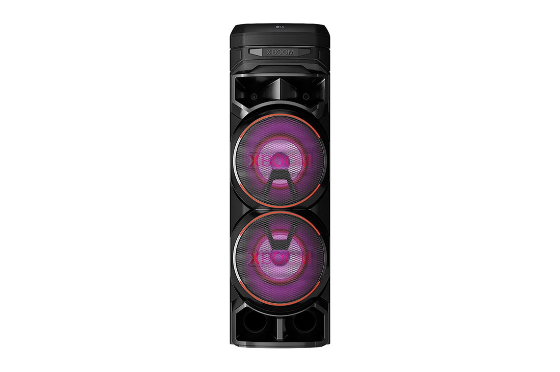 LG Torre de Sonido LG XBOOM RNC9 │Double Super Bass Boost │Multi Bluetooth, vista frontal, RNC9