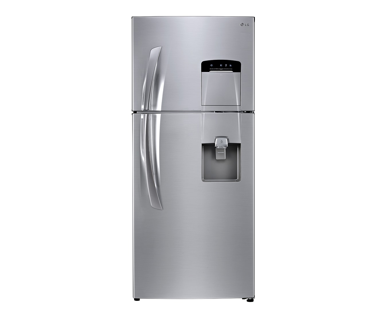 LG Heladera con Freezer arriba - Capacidad 413llt, GT46HGP