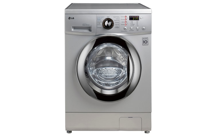 LG Capacidad de lavado de 8,5 kg reales, velocidad de centrifugado 1200 RPM, motor Direct Drive, 10 a?os de garantía al motor, F1215TD