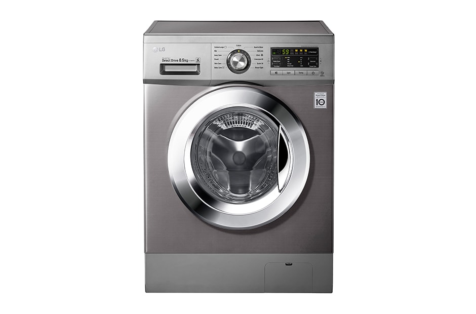 LG Lavarropas Carga Frontal 8,5Kg   Velocidad de Centrifugado 1200RPM, F1389TD