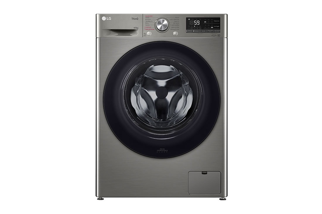 LG Lavasecarropas 9Kg Lavado - 5Kg Secado, AI DD? y ThinQ, WD9PVC4S6, WD90VVC4S6