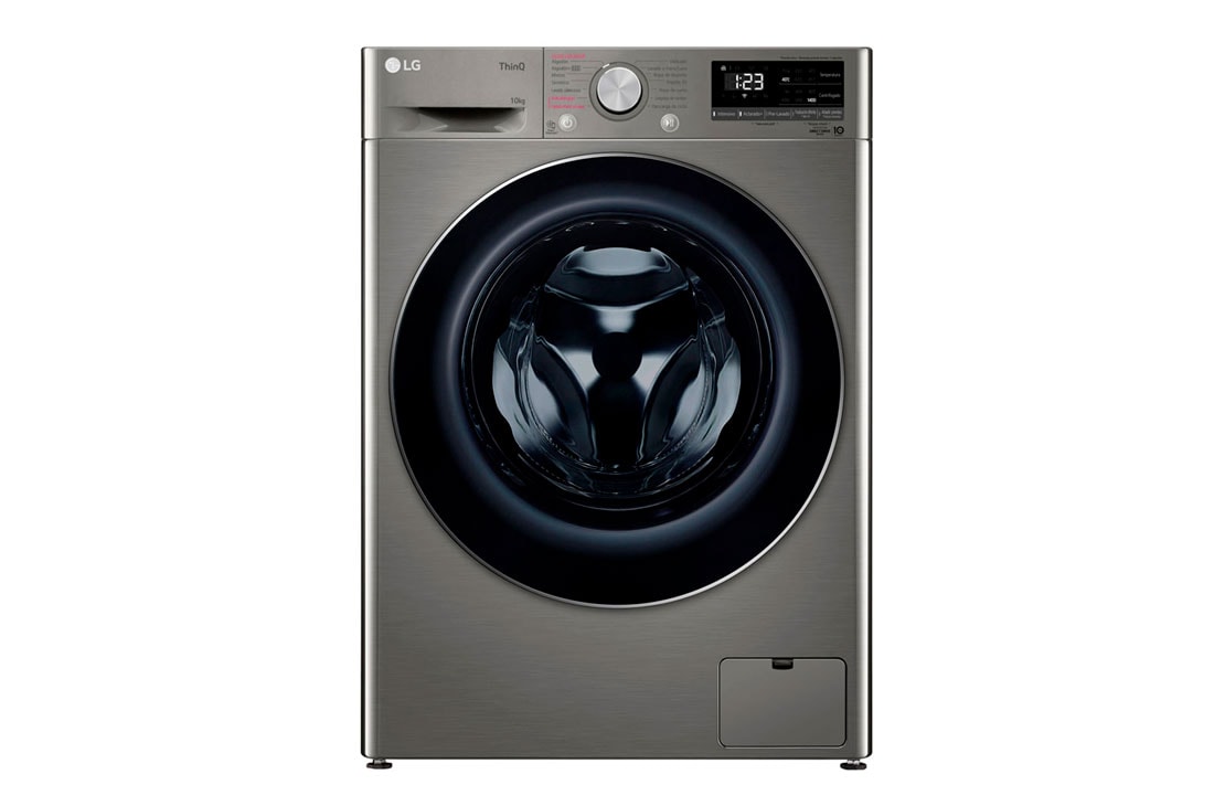 LG Lavarropas 10Kg de Lavado con AI DD? y ThinQ, WM10VVC4S6