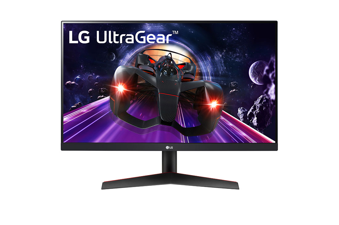 LG UltraGear? 23.8'' FHD IPS Gaming Monitor with AMD FreeSync? Premium, front view, 24GN600-B