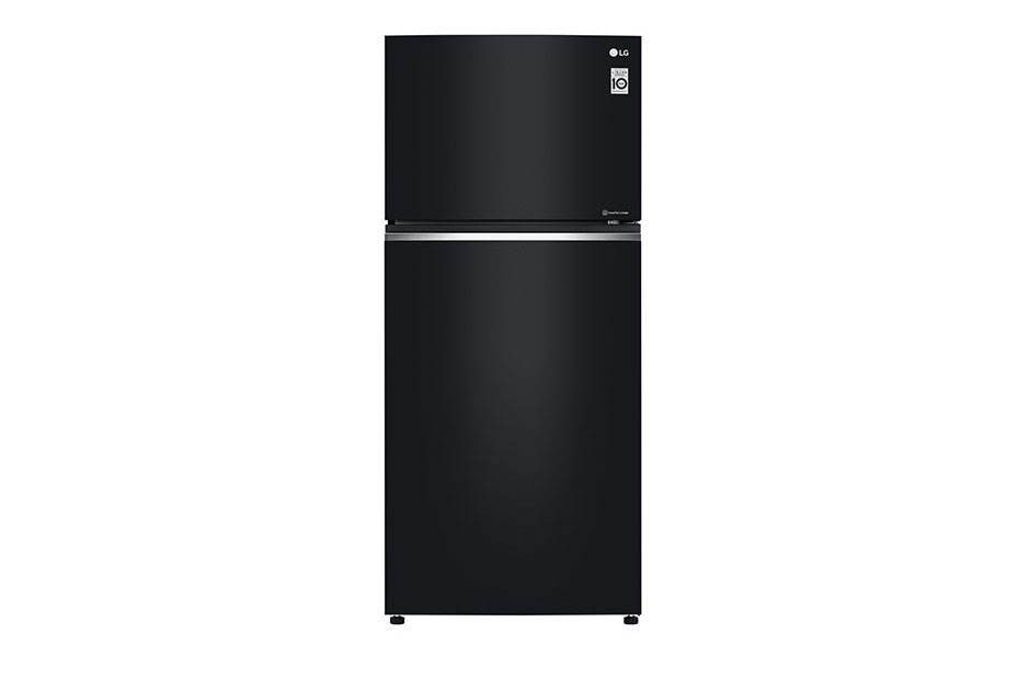 LG 506L Top Freezer with Inverter Linear Compressor in Black Mirror, GT-T5107BM