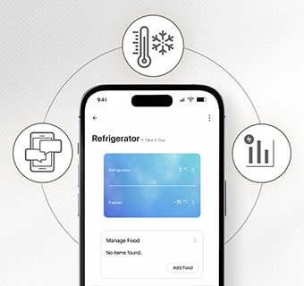 Image du produit avec logo Smart Inverter Compressor? et logo de garantie 10 ans.