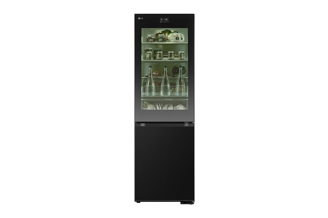 LG Réfrigérateur combiné  GBG7190CEV | 352 L | InstaView? , RightSide_On_LED_Food, GBG7190CEV