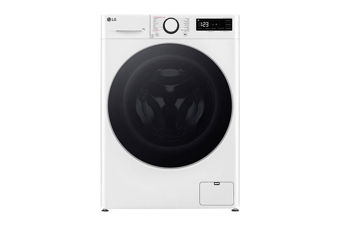 LG Moteur AI DD? reconna?t votre linge | TurboWash? 39 – lavage optimale en 39 minutes | A-10% | 9 kg | Lavage hygiénique à la vapeur, F4WR5009S1W, F4WR5009S1W