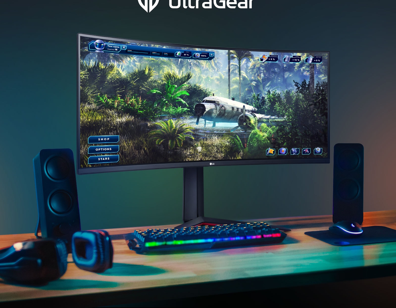 Moniteur incurvé LG UltraGear?