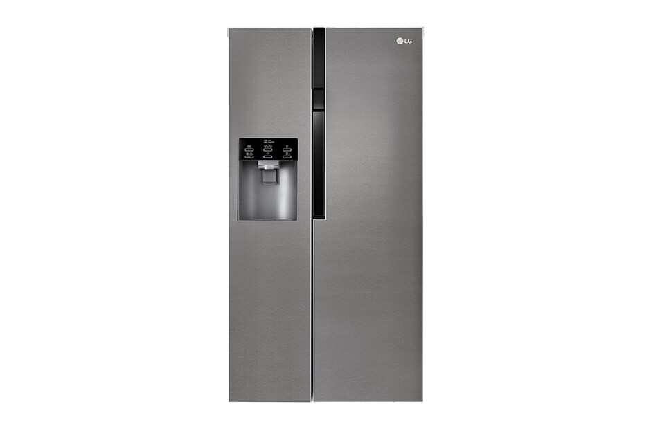 LG 591L capacité | Distributeur d'eau et de gla?ons |  | Total no Frost  |  Compresseur Linéare Inverter 10 ans de garantie inclu, GSL360ICEV