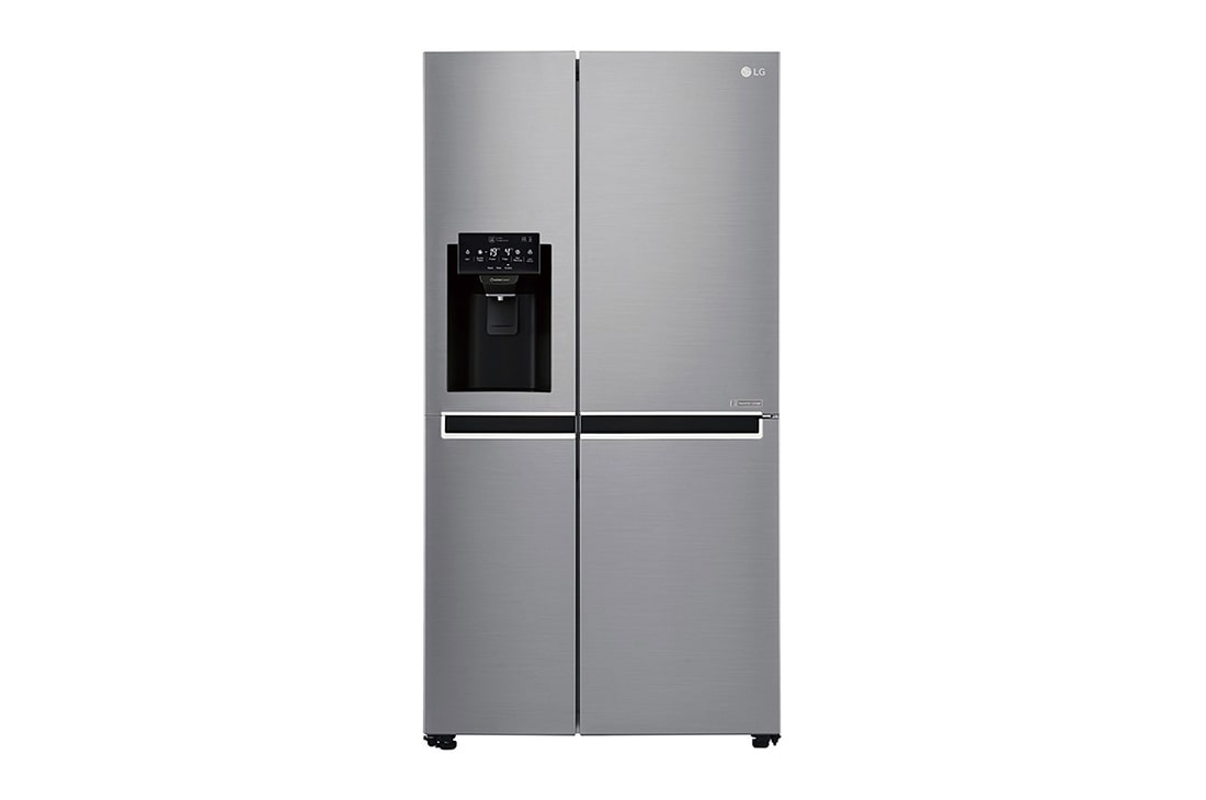 LG Toujours économique F | Distributeur d'eau et de gla?ons| 601L capacité | Total No Frost | Non Plumbing | Compresseur Linéaire Inverter, GSL461ICEZ, GSL461ICEZ