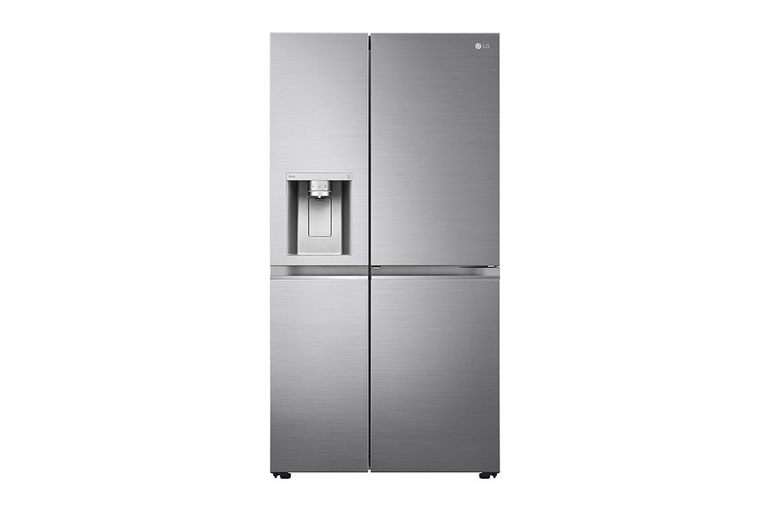 LG Door Cooling+ - La fra?cheur partout | Door-in-Door? | 635L capacité |Total No Frost | Compresseur Linéaire Inverter, Vue de face, GSJV70PZTE
