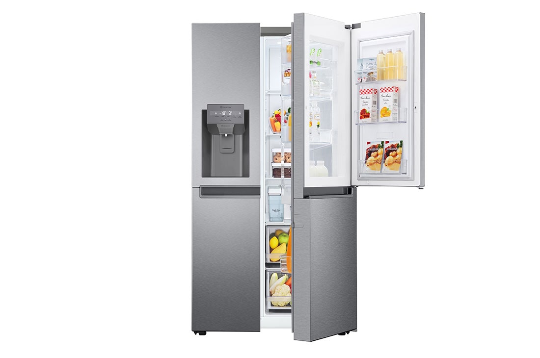 LG 634L capacité | Door-in-Door? | Distributeur d'eau et de gla?ons | Total No Frost | Compresseur Linéare Inverter, GSJV31DSXE, GSJV31DSXE