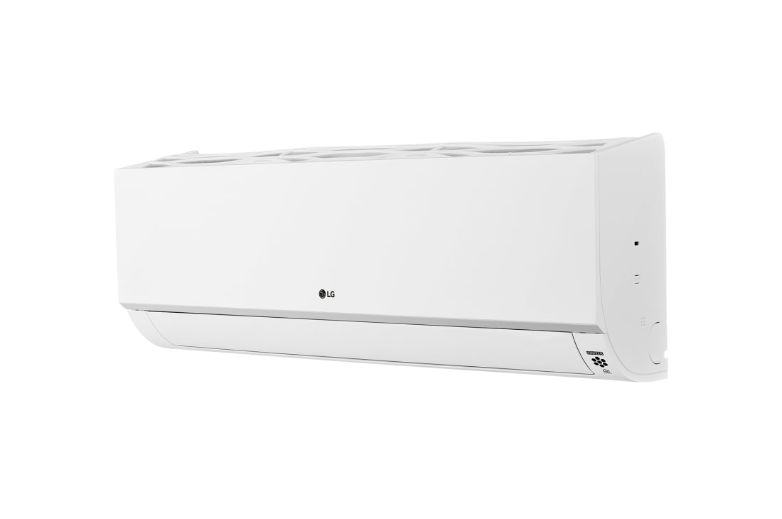LG Стенен монтаж, стандартнo тяло, 9kBTU, 'изглед отстрани под ъгъл 45 градуса, ARNU09GSJC4
