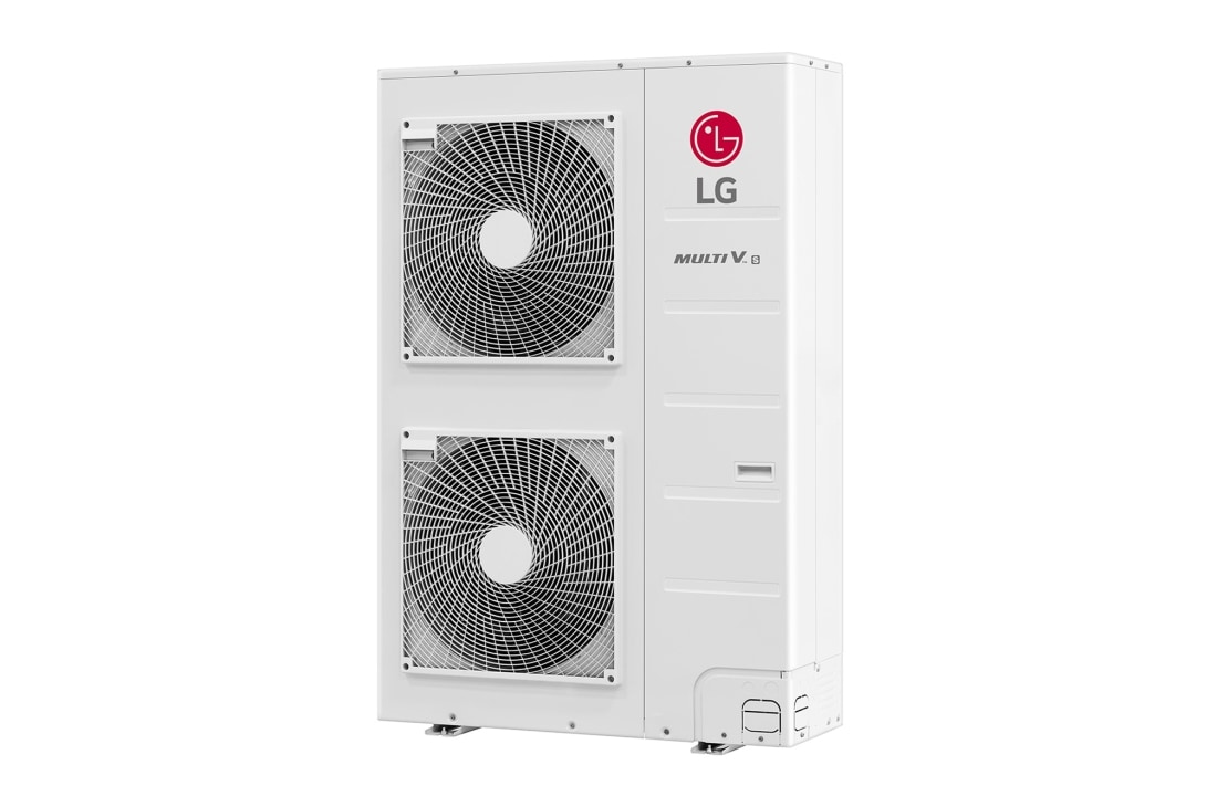 LG MULTI VS, Външно тяло, 12 к.с., R410A, изглед отстрани под ъгъл 45 градуса, ARUN120LSS0