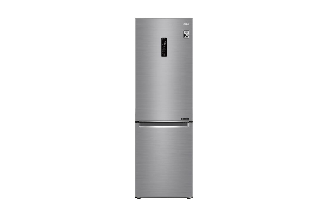 LG Хладилници c долна камера с DoorCooling+? технология, 341 L Капацитет, GBB61PZHZN