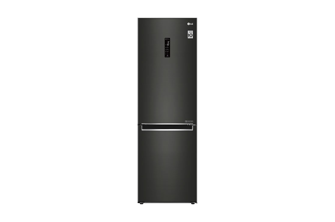 LG Хладилници c долна камера с DoorCooling+? технология, 341 L Капацитет, GBB61BLHZN