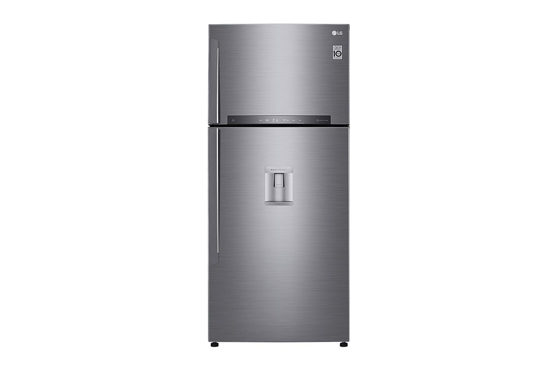 LG Хладилник С Горно Замразяване с DoorCooling+? технология, 509 L Капацитет, GTF744PZPZD