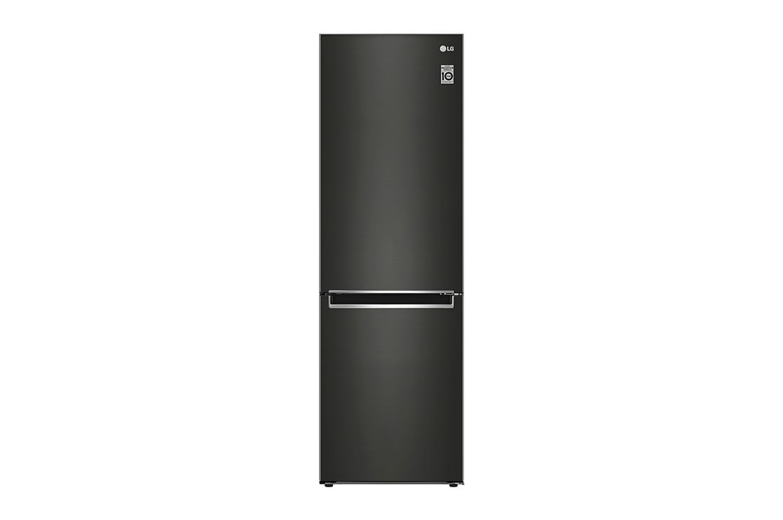 LG Хладилник c долна камера, DoorCooling?? технология, 341L капацитет, GBB61BLJMN, GBB61BLJMN