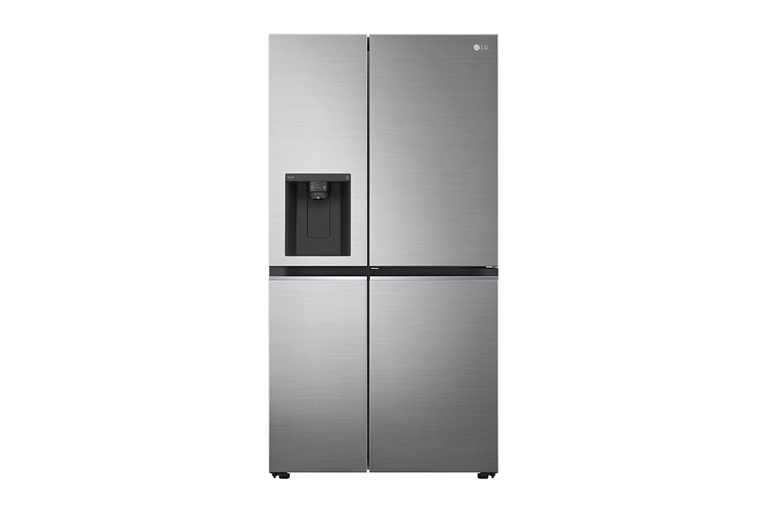 LG Door-in-Door? Side-by-Side хладилник, DoorCooling<sup>+</sup>? и ThinQ? технология, 635 L капацитет, GSJV70PZTF, GSJV70PZTF
