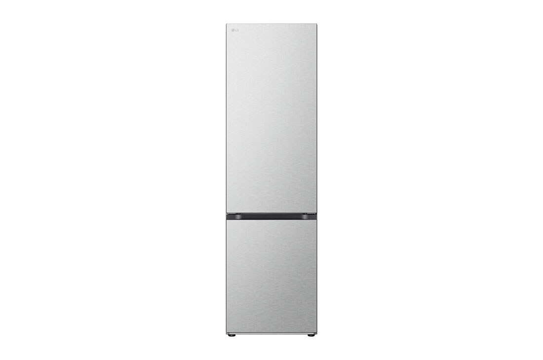LG Хладилник c долна камера, DoorCooling+? технология, 387L капацитет, Изглед отпред, GBV7280CMB