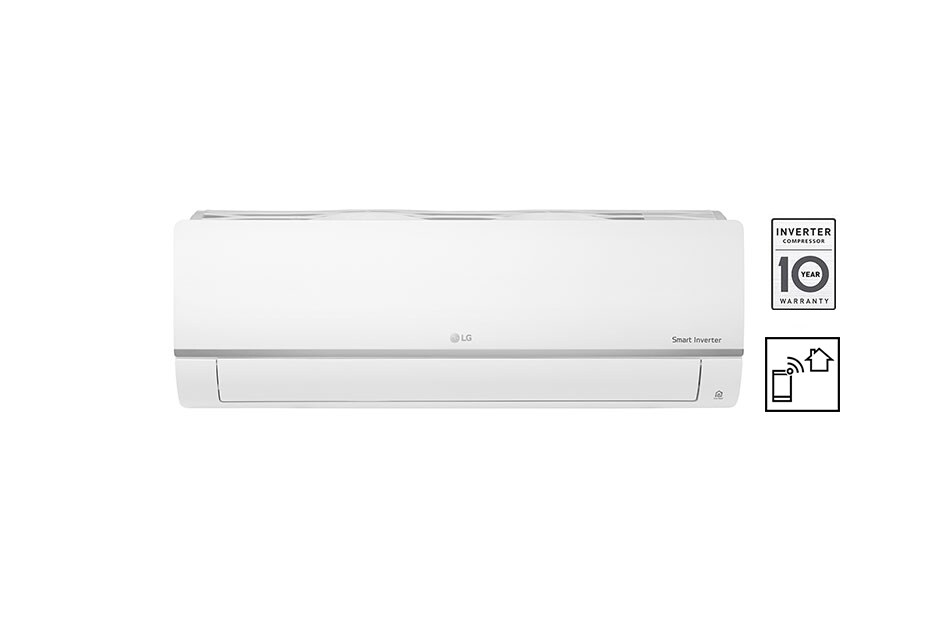 LG New ADVANCE Smart Inverter с Wi-fi контрол, умна диагностика, елегантен дизайн и ниско ниво на шум, PM24SP