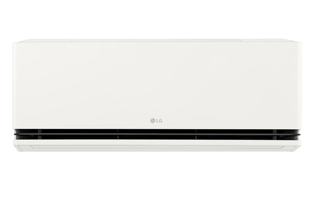 LG 9K BTU DUALCOOL AI Air SPECIAL спит климатик, Изглед отпред на LG 9000 BTU DUALCOOL AI Air Single Split Air Conditioner H24S1DA.NS1, P09SND