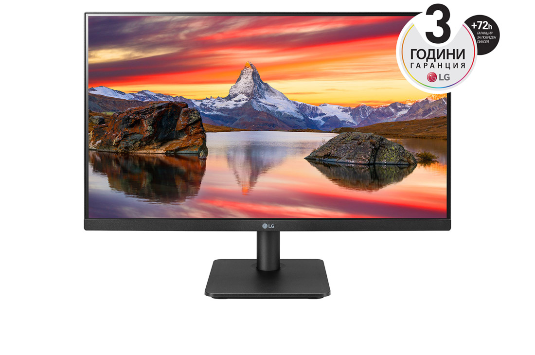 LG 23,8'' Full HD IPS Монитор c AMD FreeSync?, изглед отпред, 24MP400P-B