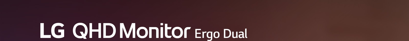 QHD монитор Ergo Dual от LG
