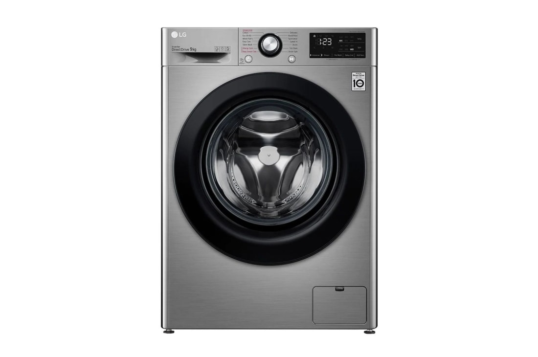 LG 9 кг, макс. 1400 оборота/мин, Перална машина с пара, AI DD? технология, F4WV309S6TE, F4WV309S6TE