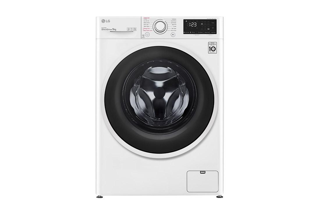 LG 9 кг, макс. 1400 оборота/мин, Перална машина с пара, AI DD? технология, F4WV329S0E, F4WV3S9AIDD