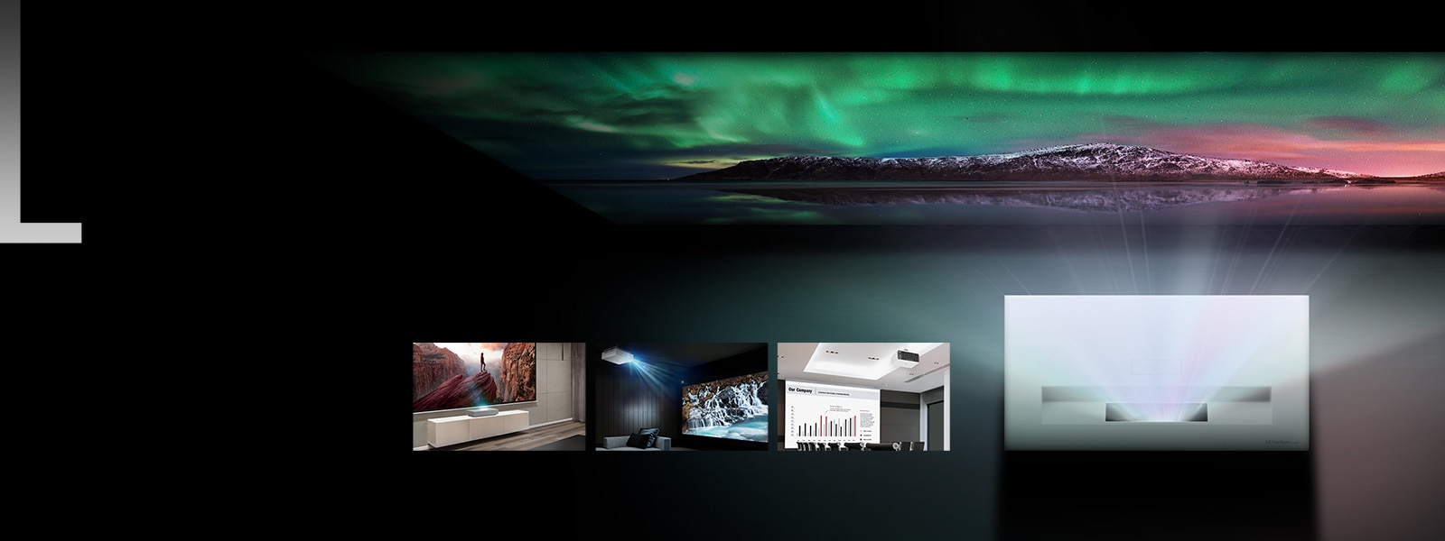 LG Проектор- калкулатор