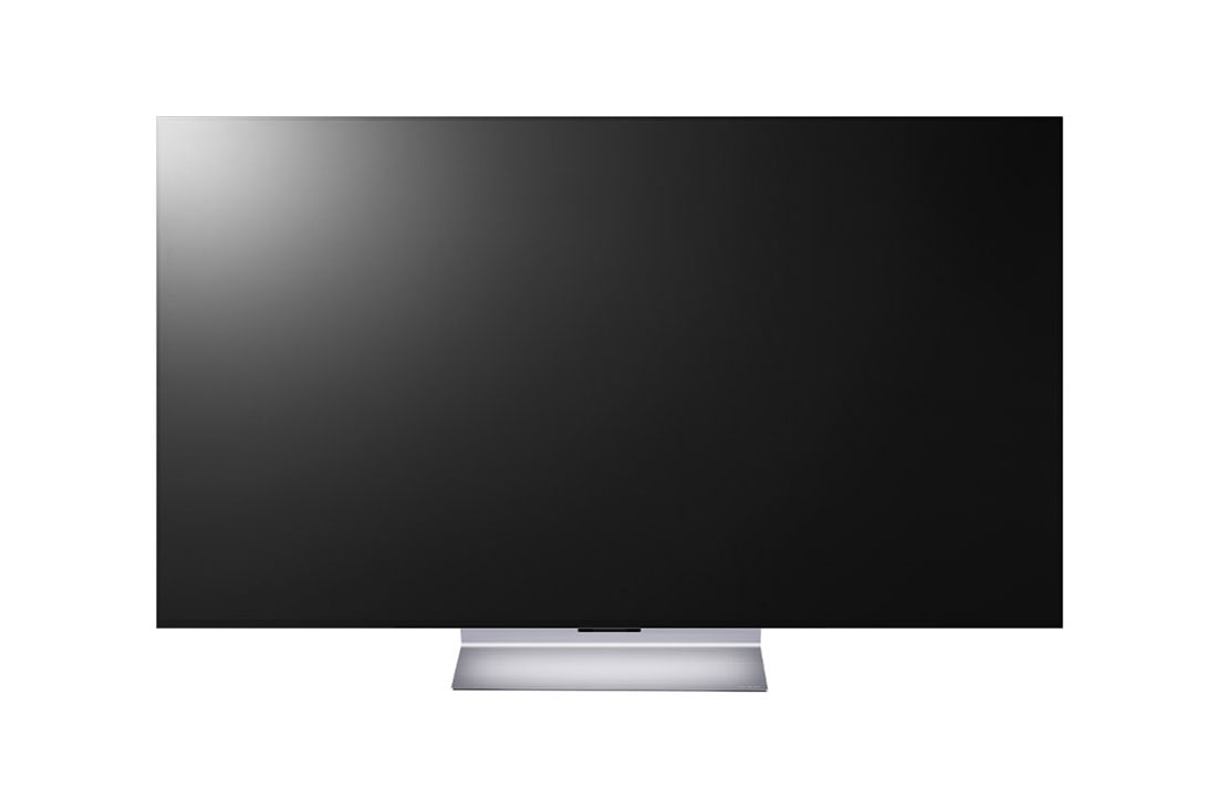 LG Въртяща се стойка, Въртяща се стойка с монтиран телевизор, гледан отпред., SQ-G2ST55