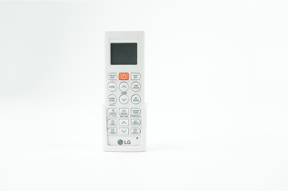 LG Control Remoto AC, Vista Trasera, AKB74955617