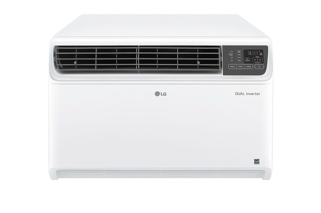 LG Aire acondicionado de ventana 18,000 BTU DUAL Inverter Smart con Wi-Fi, LW1817IVSM