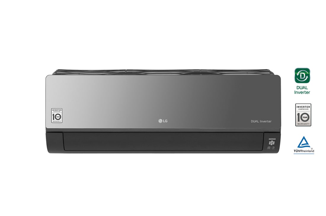 LG ARTCOOL, Capacidad 12.000BTU, Voltaje 220V, Motor Dual Inverter Compresor, ThinQ?, Plasmaster Ionizer, Artcool., VR122C7
