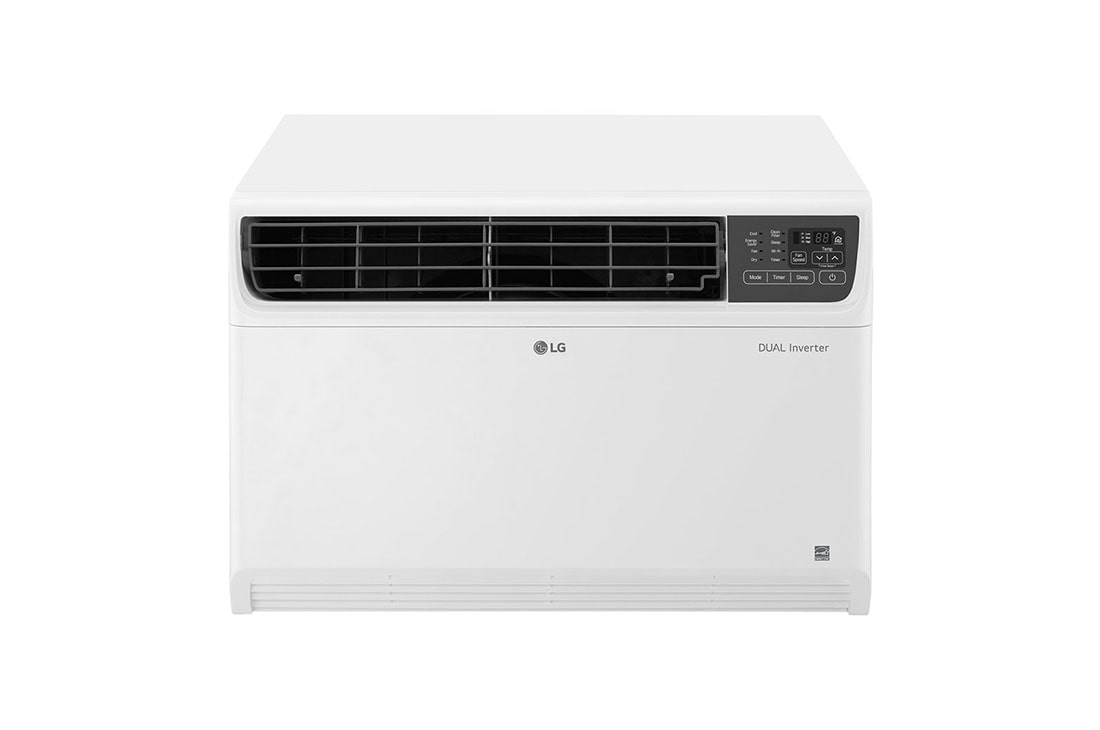 LG Aire Acondicionado de ventana DUAL Inverter Smart con Wi-Fi de 14,000 BTU, LW1517IVSM
