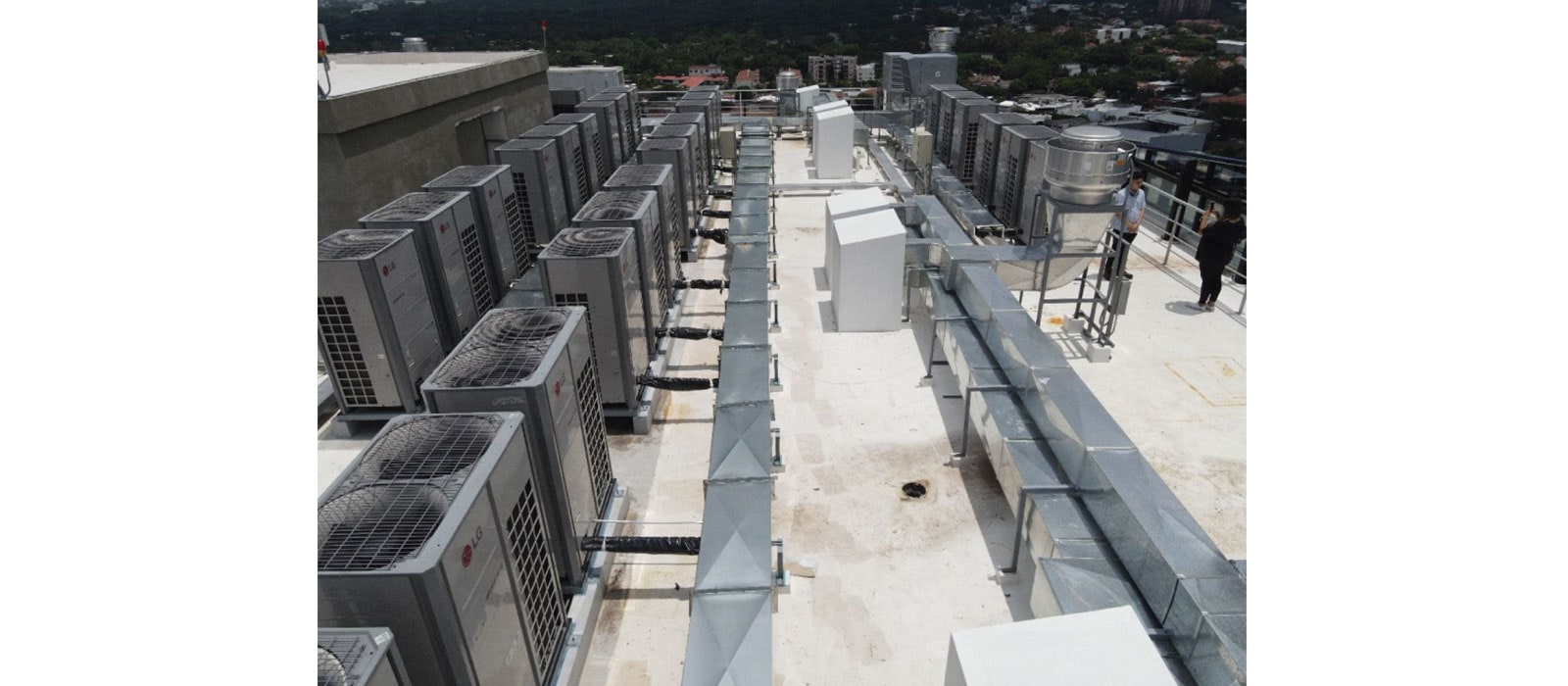 Tecnología VRF Multi V 5 y gestión inteligente BMS