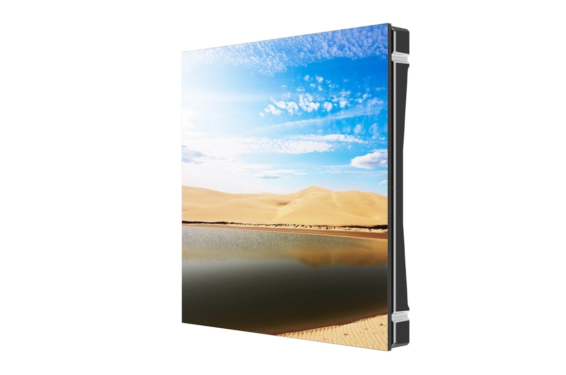 LG Pantalla LED de suelo para producción virtual, -45 degree side view with infill image, LFCL039-GN