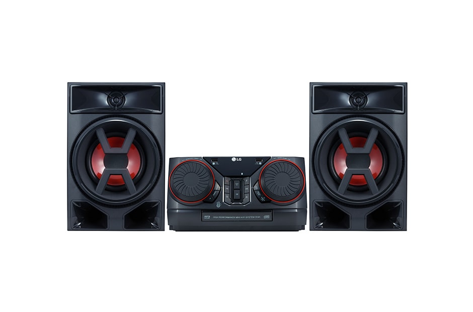 LG Minicomponente LG XBOOM CK43 de 300W de potencia RMS, Multi Bluetooth, TV Sound Sync, CK43