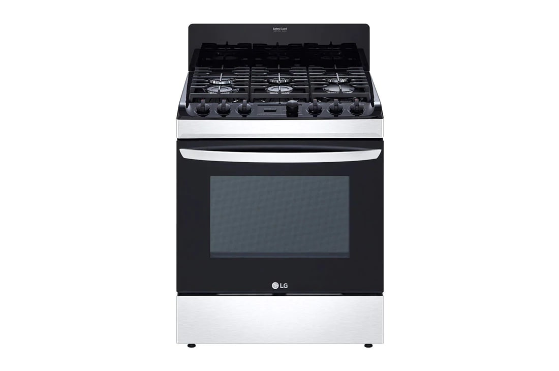 LG Estufa 5.4p?  6 Quemadores Easy Clean?  Triple Ultra Heat? Bloqueo Automático de Gas, RSG313C, RSG313C