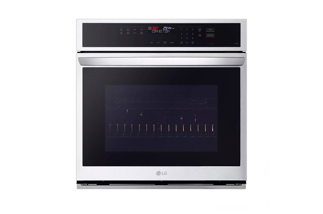 LG Horno Empotrable Eléctrico LG Studio  4.7p3 Convección y Freidora de Aire Smart ThinQ?, Frontal, WSEP4723F
