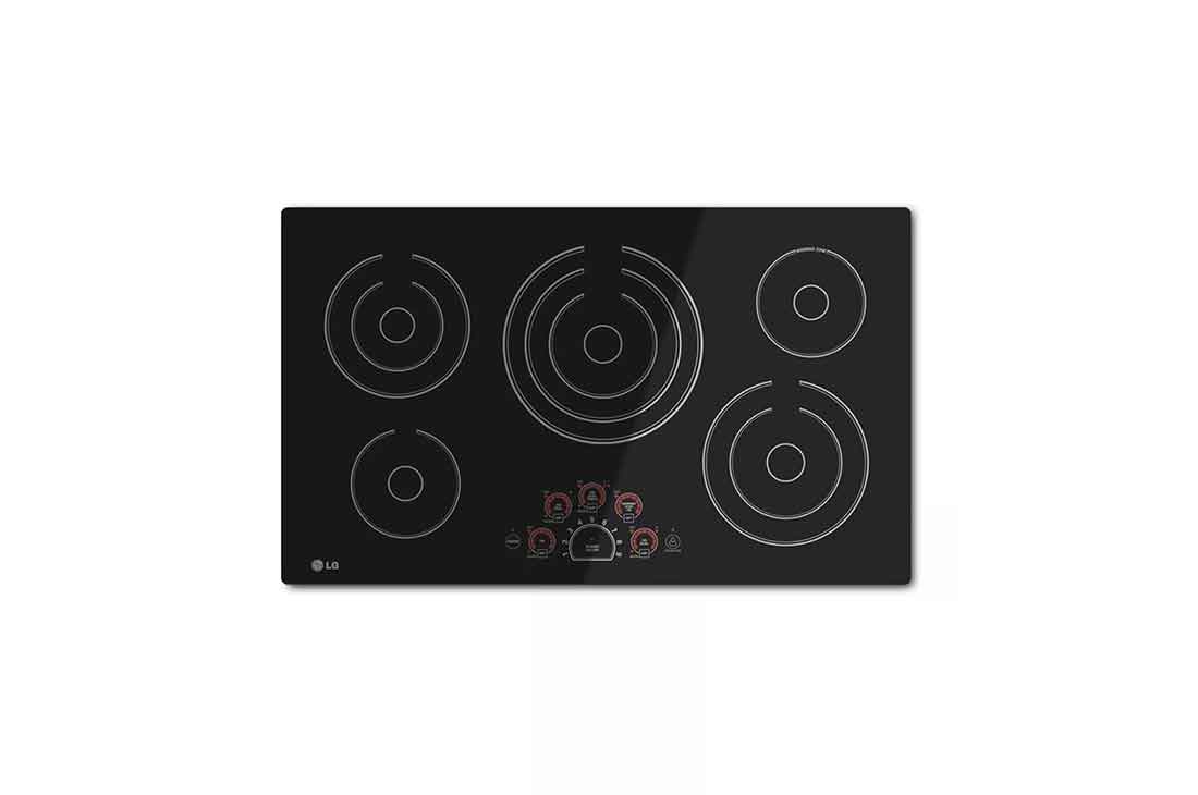LG Cooktop Eléctrica 36'' LG Studio Controles SmoothTouch?, Top, LCE3610SB