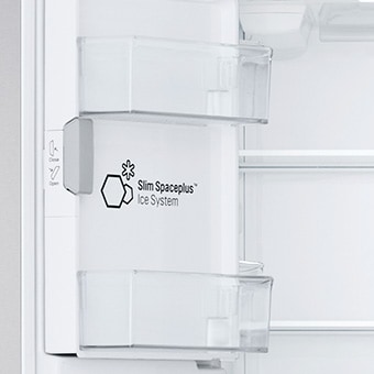 Imagen ampliada del sistema de hielo Slim Spaceplus?.