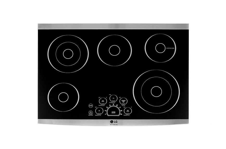LG Cooktop Eléctrico 30'' LG Studio, controles SmoothTouch?, LSCE305ST