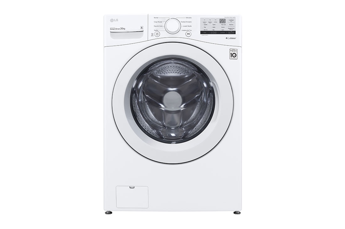 LG Lavadora Carga Frontal 20kg  44lbs/6 Motion DD Smart Diagnosis?, WM20WV26W, WM20WV26W