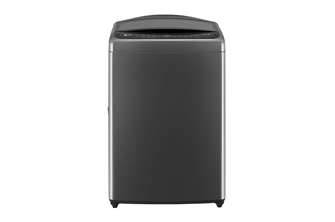 LG Lavadora Carga Superior LG 19Kg  Motor Inverter Direct Drive? Sistema 6 Motion Negro, Front view, WT19MV6