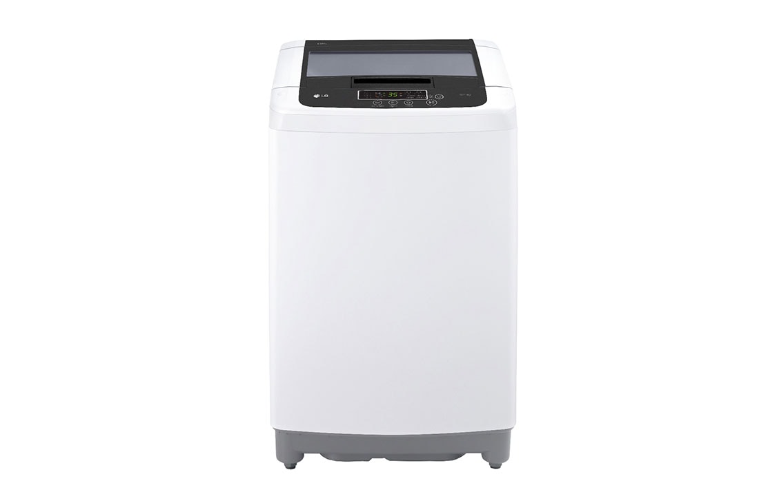LG 13kg Lavadora Carga Superior, Smart Inverter, Smart Motion, TurboDrum?, Color Blanco, Front view, WT13WPBPK