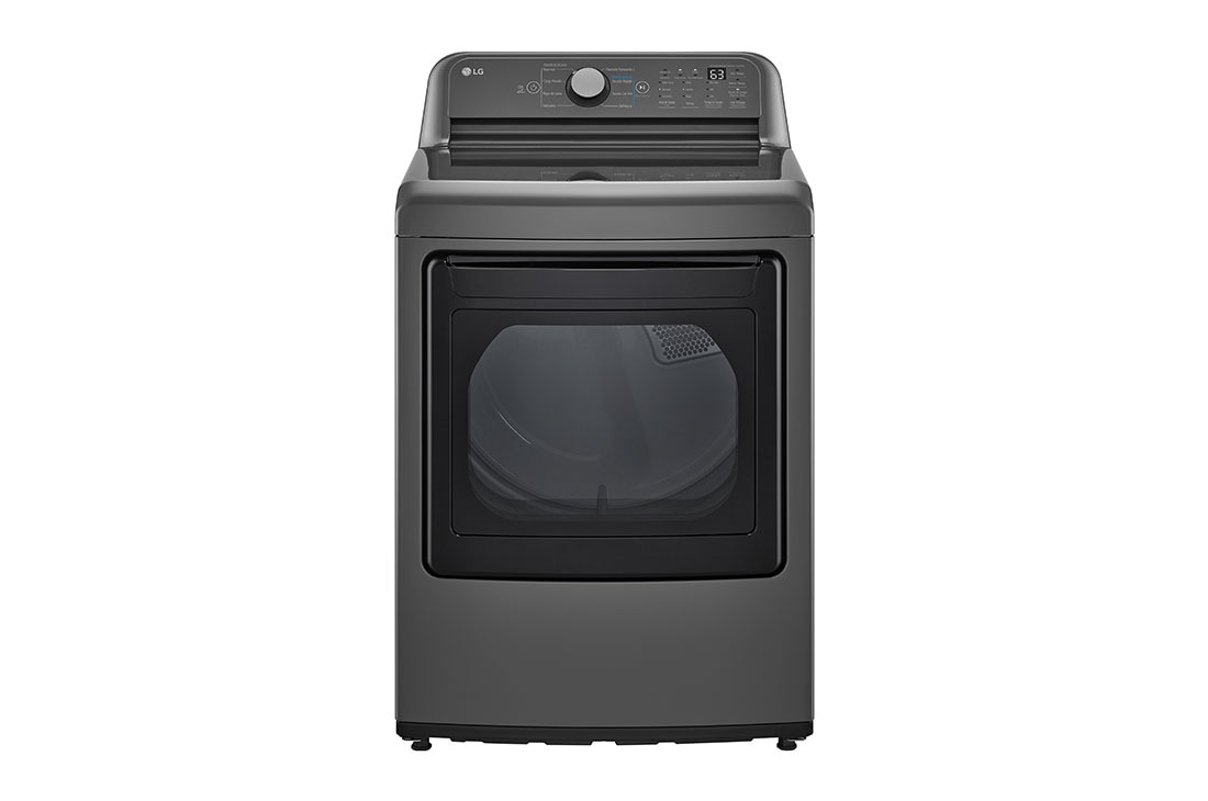 LG Secadora Carga Frontal a Gas 20 Kg Sensor Dry Flow Sense? SmartDiagnosis?, Middle Black, Front, DT25MTGK