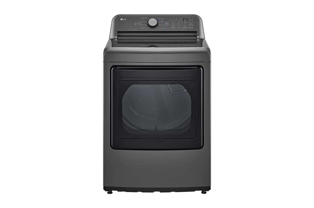 LG Secadora Carga Frontal Eléctrica 20 Kg Sensor Dry Flow Sense? SmartDiagnosis?, Middle Black, DT25WTGKE, DT25MTGKE