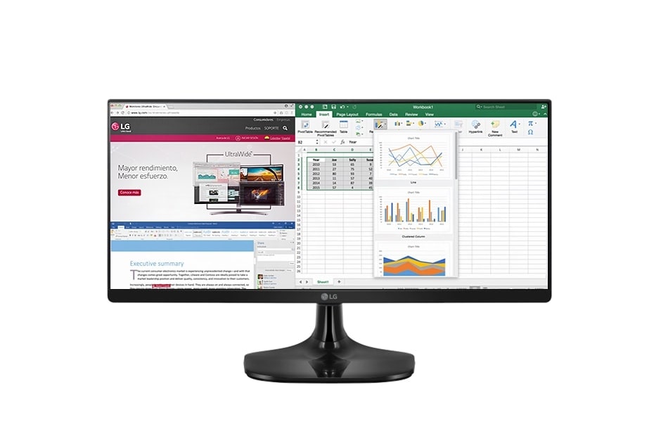 LG Monitor UltraWide?  25'' FHD, IPS, 25UM58
